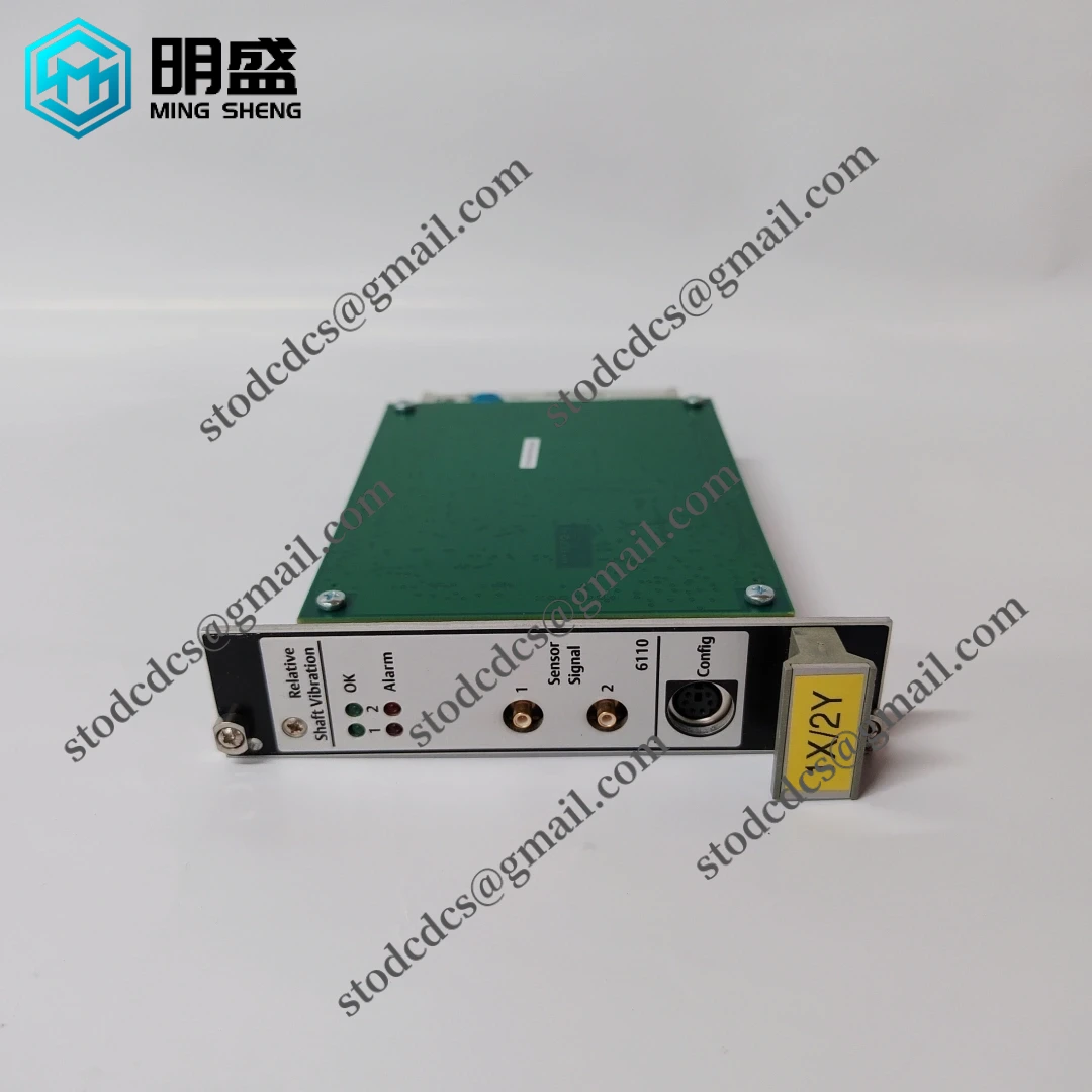 艾默生 A6110 相对轴振动监测模块