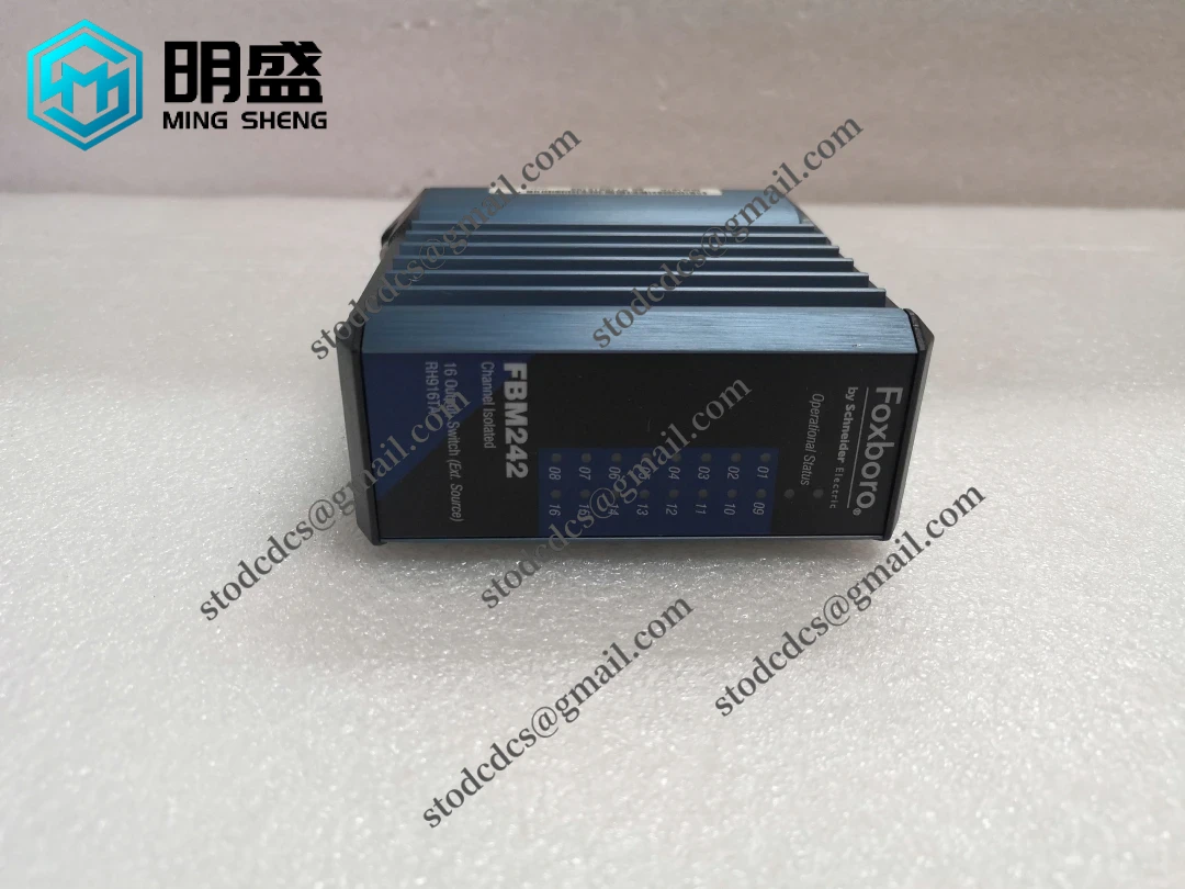 FOXBORO_FBM242_RH916TA_7.webp 福克斯博 FBM242 RH916TA 隔离式16通道开关模块
