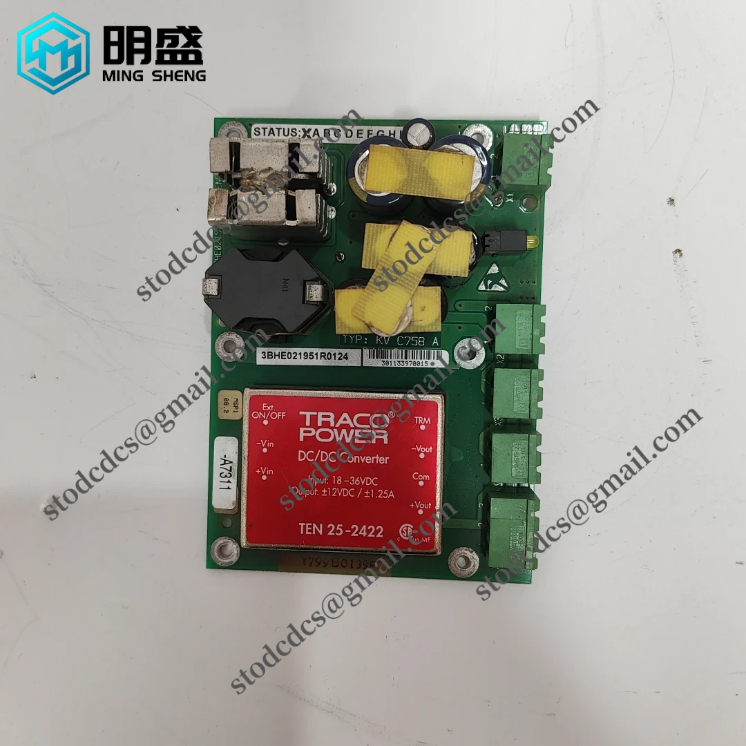 ABB 3BHE021951R0124 控制器模块