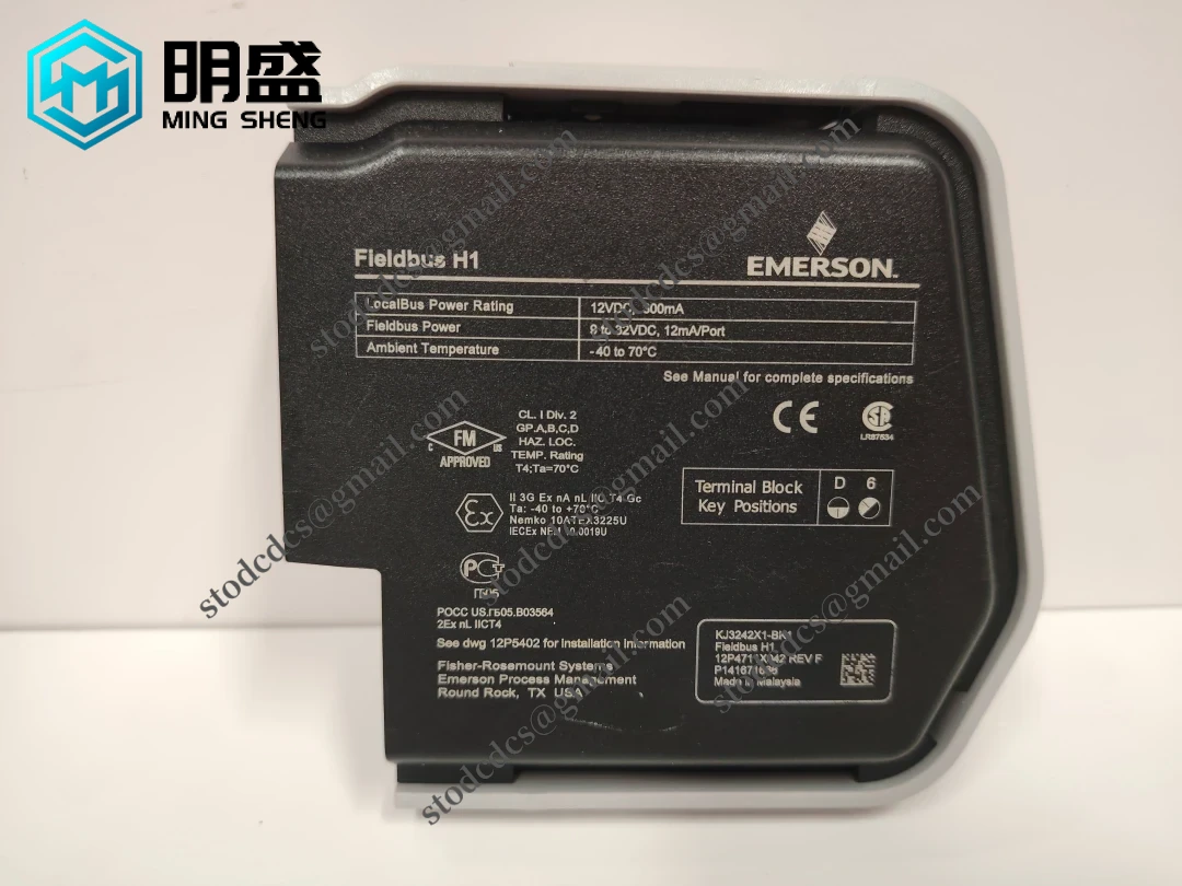 艾默生 KJ3242X1-BK1 12P4711X042 工业控制模块