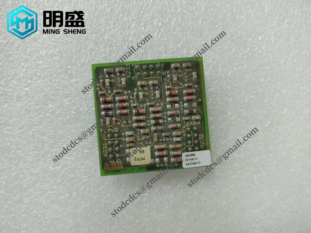 ABB XVC768117 3BHB007211R117 控制模块