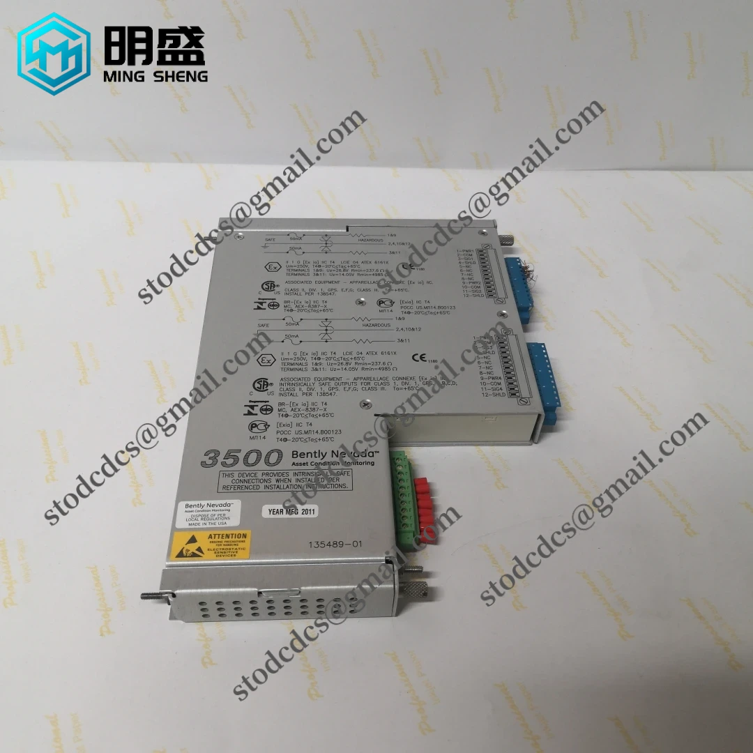 BENTLY 135489-01 高精度振动监测模块