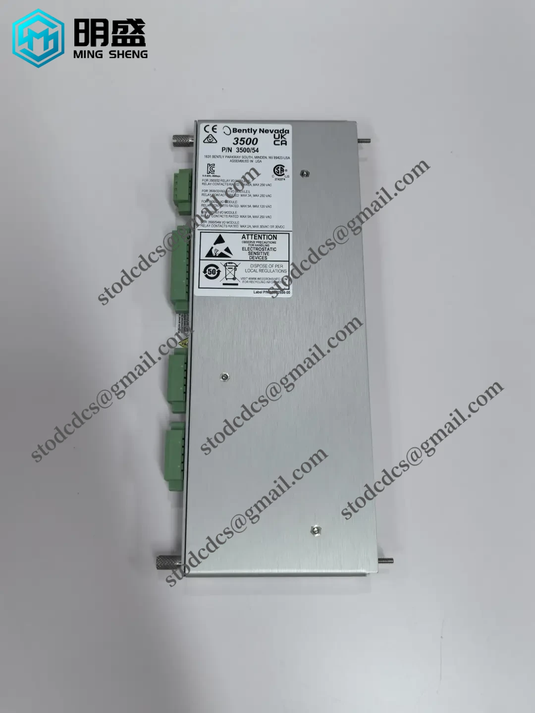 BENTLY 350054 133396-01 工业传感器模块