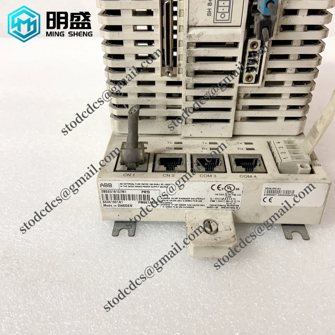 ABB PM861AK01 AC800M系列现场控制器主单元