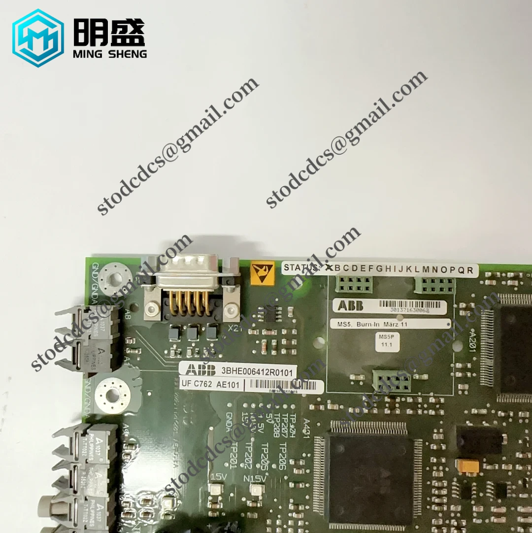 ABB UFC762AE101 3BHE006412R0101 工业控制器模块