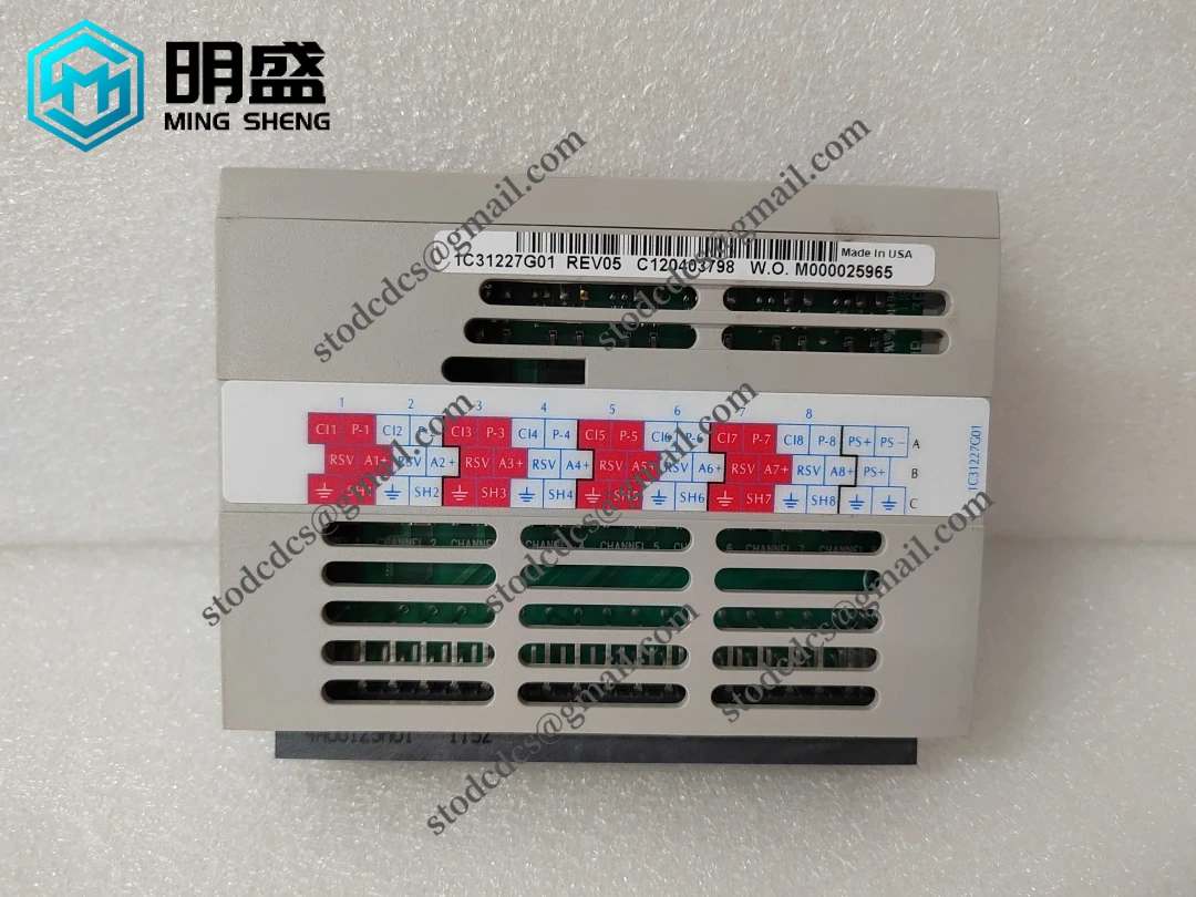 EMERSON 1C系列 1C31227G01 控制模块