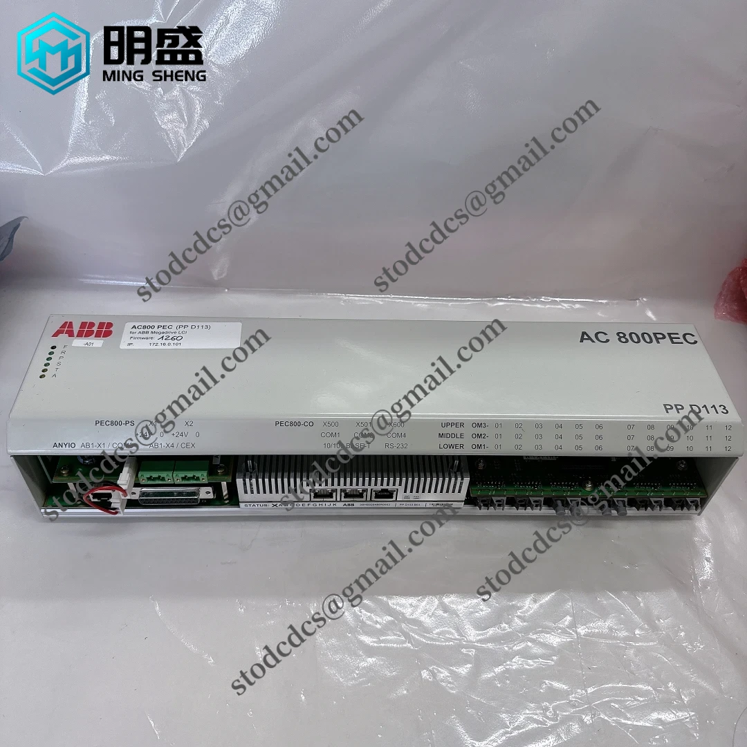 ABB PPD113B03-26-100110 3BHE023584R2634 高精度模拟输入卡