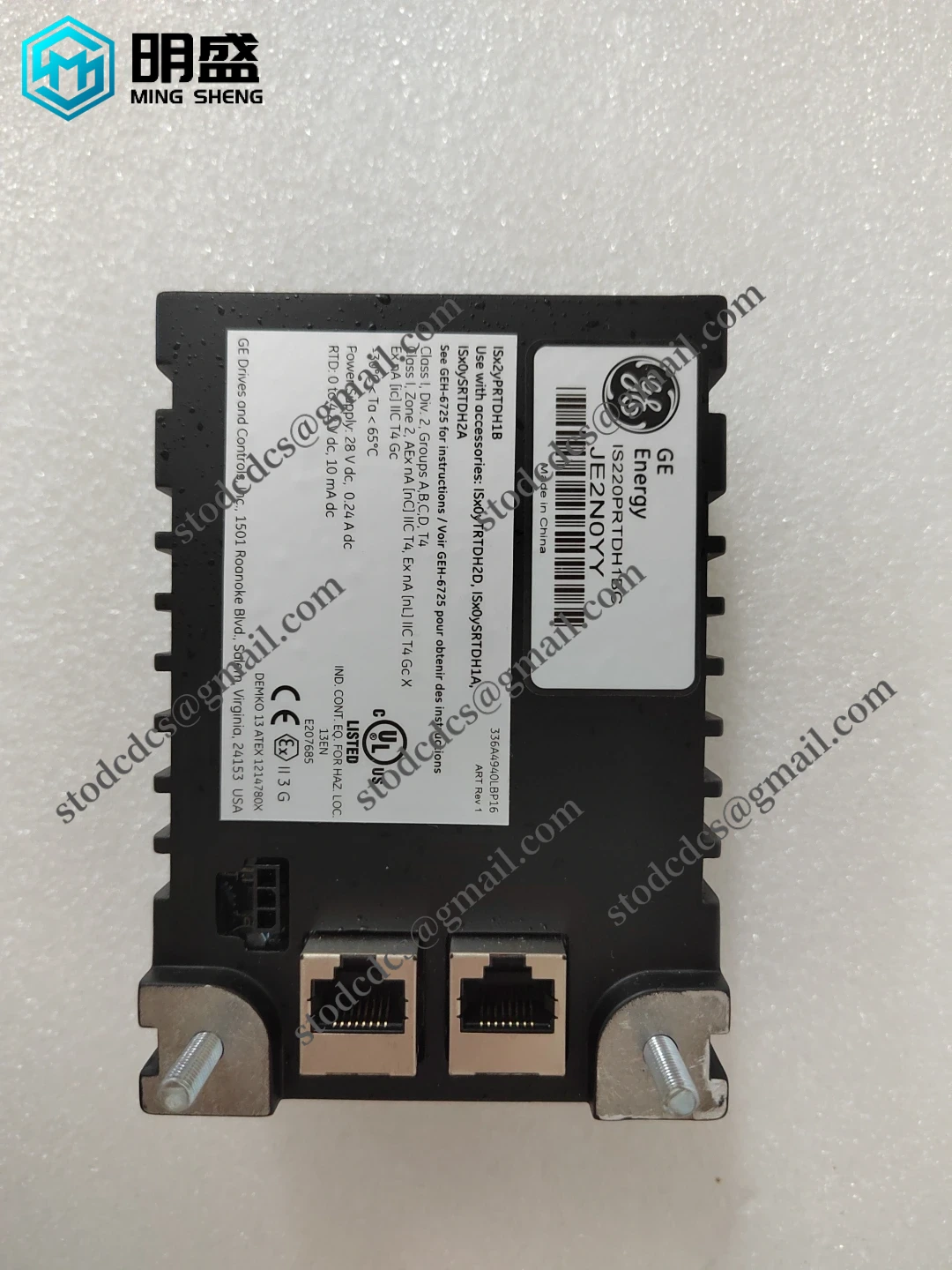 GE IS220PRTDH1BC RTD输入模块