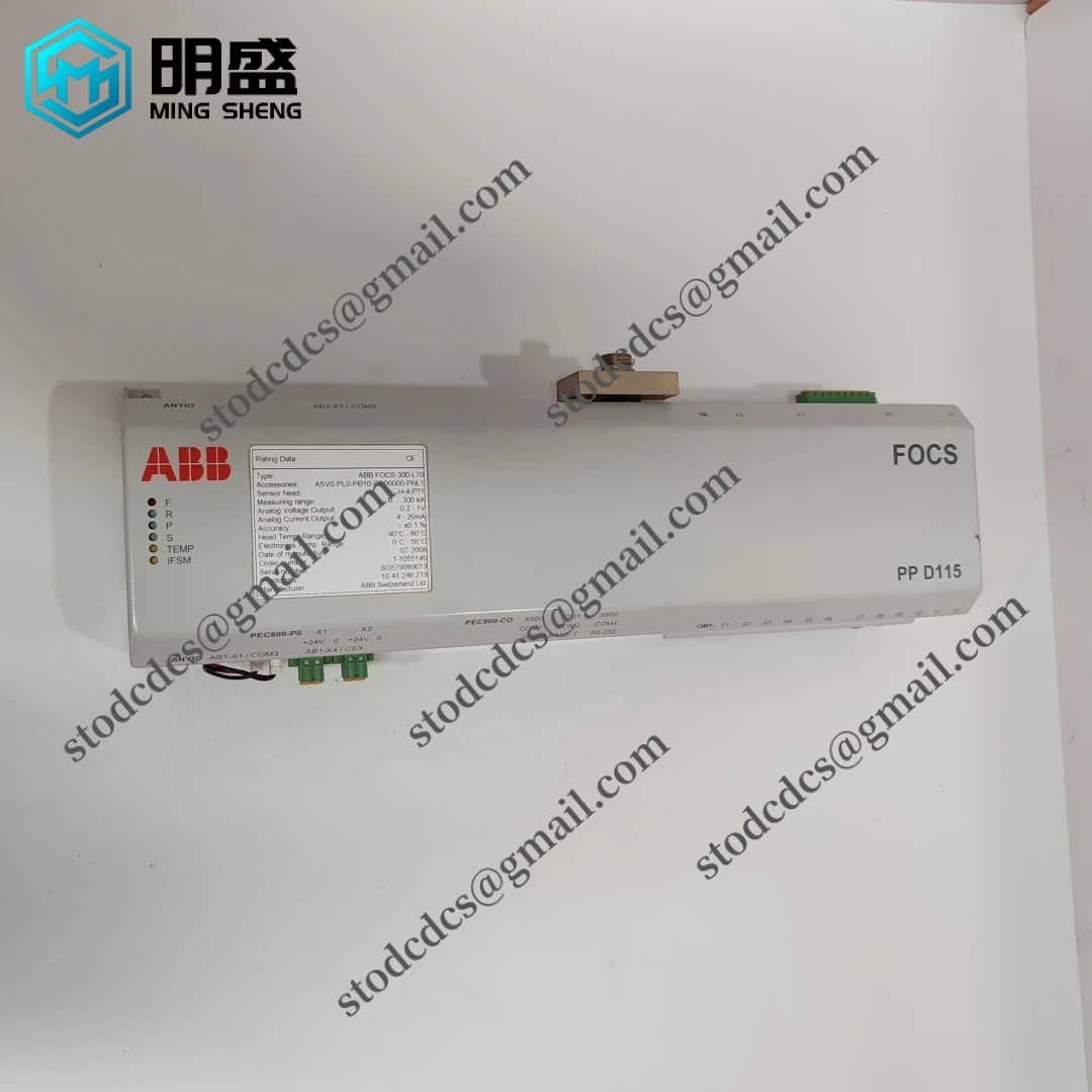 ABB 3BHE017628R0002 PPD115A02 控制器模块