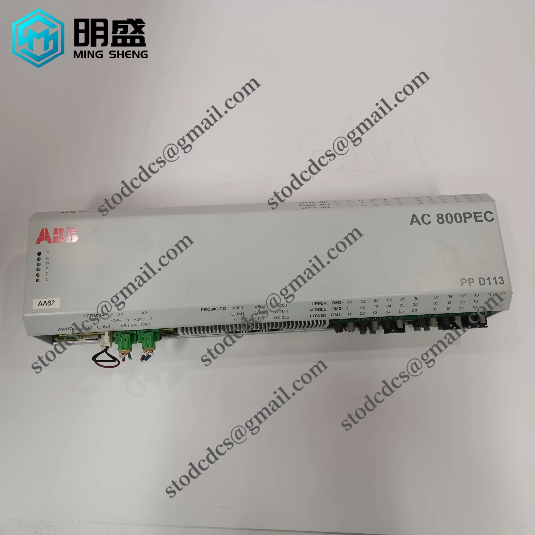 ABB_3BHE023784R1023_PP_D113_B01-10-150000_1.webp ABB 3BHE023784R1023 PP D113 B01-10-150000 控制模块