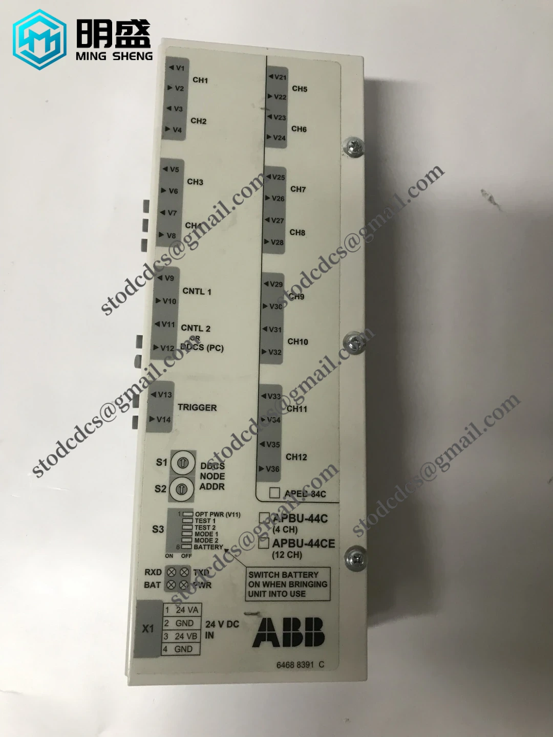 ABB APBU-44C 64669982 分支单元模块