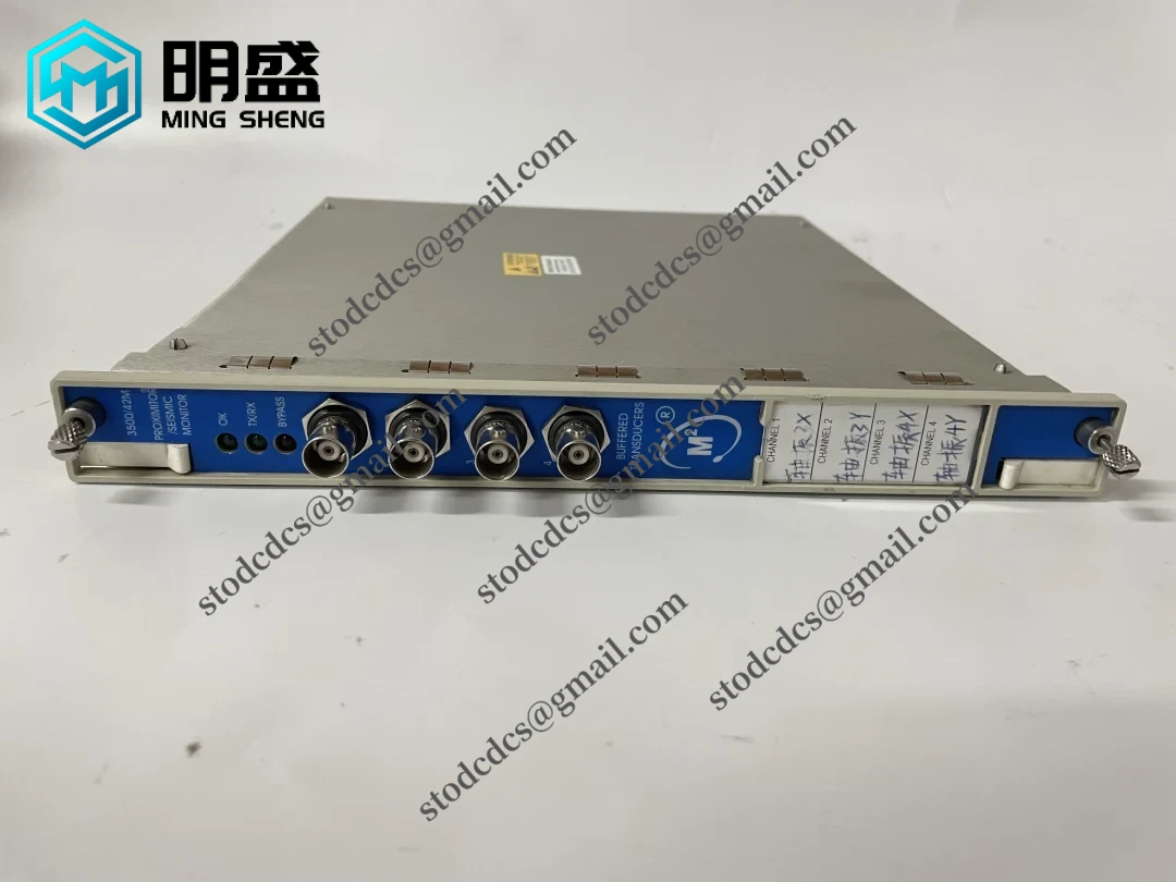 BENTLY 3500/42M 176449-02 振动监测模块