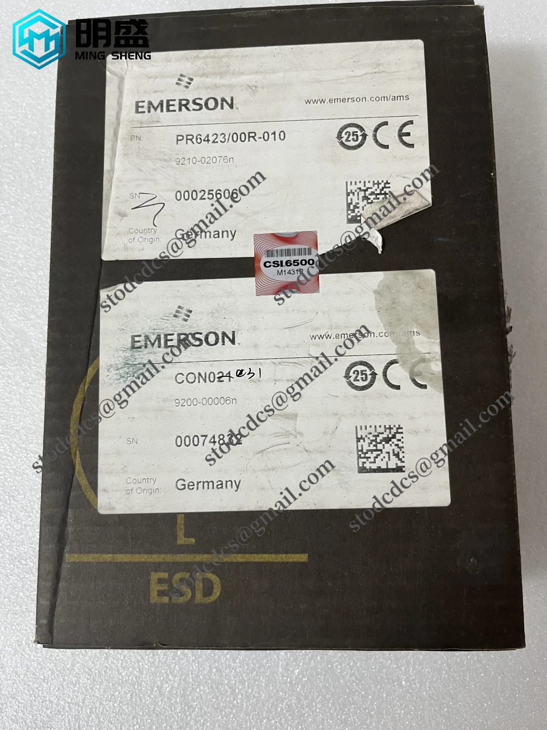 EMERSON PR642300R-010+CON021 工业控制模块