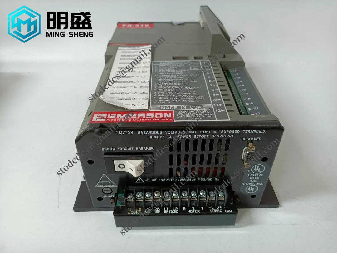 艾默生 FX-316 伺服驱动模块