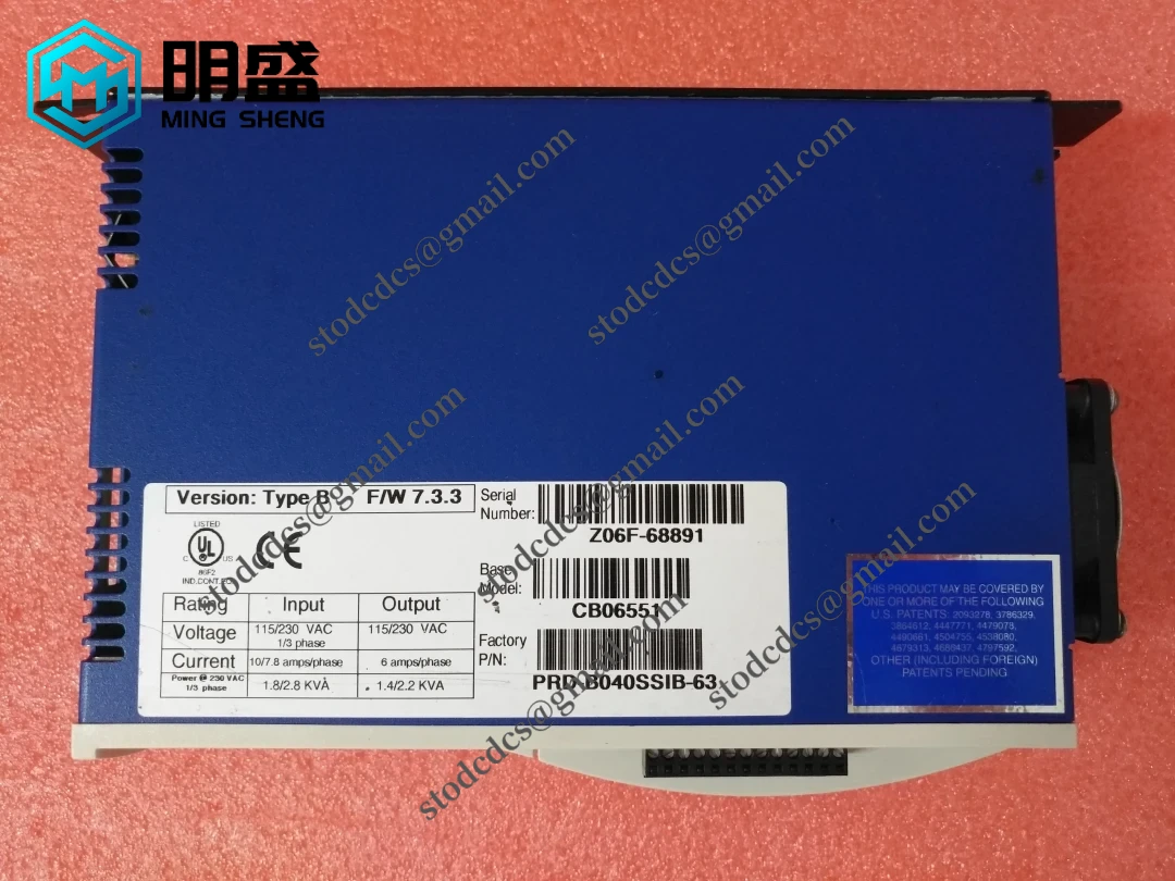 KOLLMORGEN_CB06551_PRD-B040SSIB-63_1.webp KOLLMORGEN CB06551 PRD-B040SSIB-63 工业控制模块