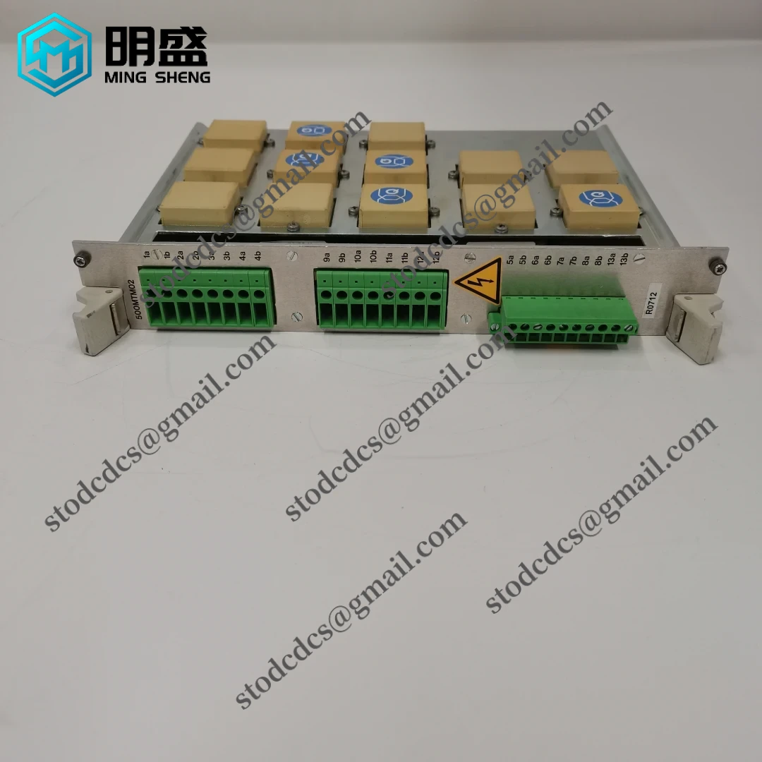 ABB 500MTM02 1MRB150020R0712 1HDF 930512 X010 控制模块