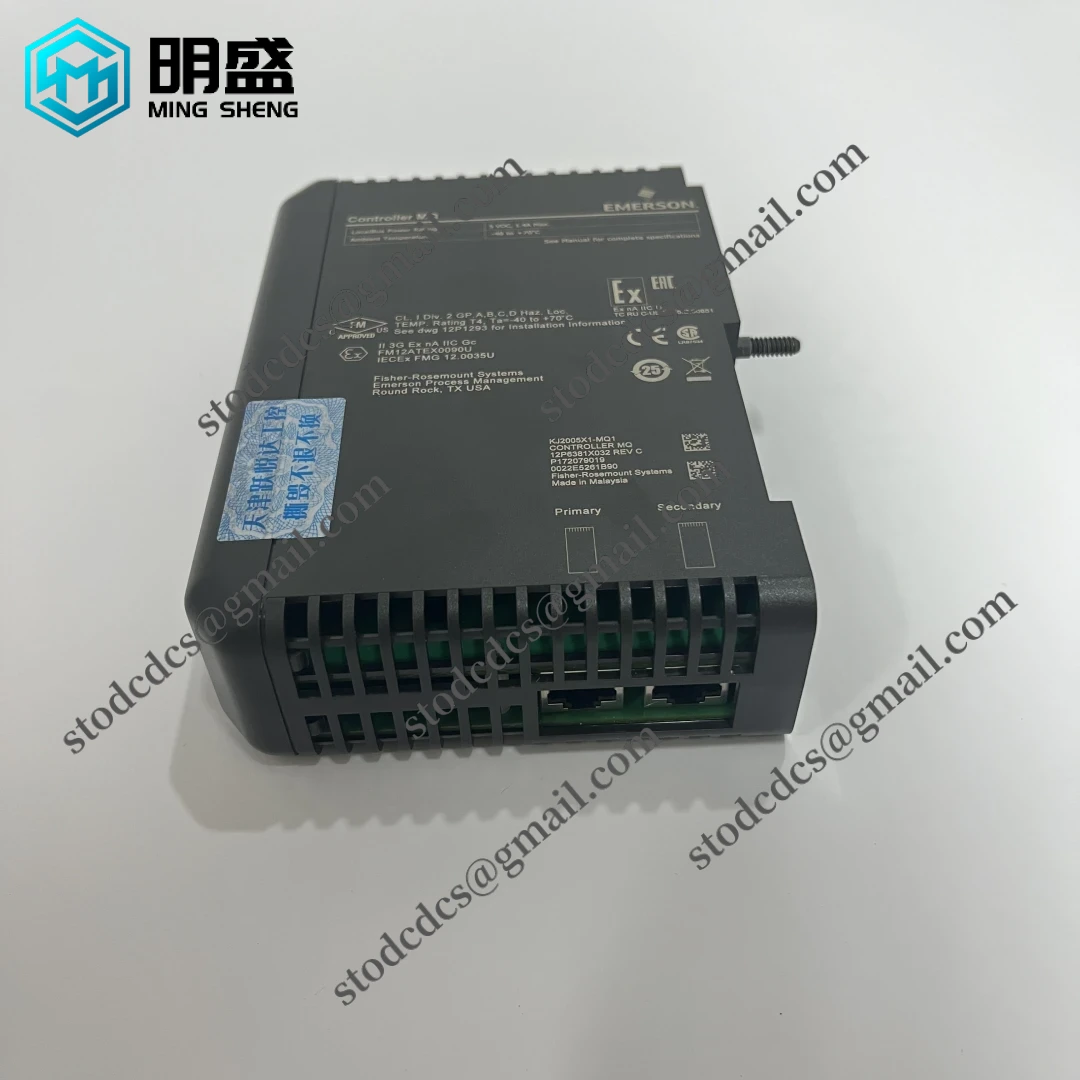 EMERSON VE3008 CE3008 KJ2005X1-MQ1 12P6381X032 工业控制模块